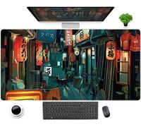 Tapis de souris et clavier XXL - Motif dessin animé japonais - Joli tapis de souris et de clavier - Pour ordinateur portable, joueurs, filles et femmes - 80 x 40 cm