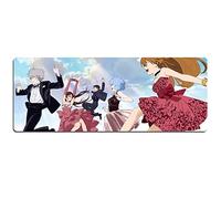 Tapis De Souris Evangelion 800X300Mm, Tapis De Souris Speed Gaming, Tapis De Souris Grand Format XXL avec Base De 2Mm D'Épaisseur, pour Ordinateurs Portables, Pc