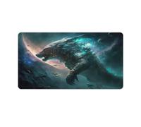 Tapis de Souris Extensible Motif Tigre céleste 40x75cm pour Ordinateur Portable Fournitures de Bureau Accessoires de décoration