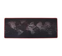 Tapis de souris Extra Large carte du monde, en caoutchouc naturel, pour bureau et jeu