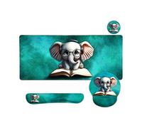 Tapis de souris extrêmement confortable pour une expérience de jeu améliorée. Spécialement conçu pour les perfectionnistes (vert, 90 x 40 cm)