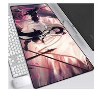 Tapis De Souris Fate Anime Saber 800X300Mm, Vitesse De Levage Parfaite, Large Tapis De Souris Grand Format XXL avec Base Épaisse De 3 Mm, pour Ordinateurs Portables, Pc, S
