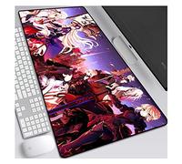 Tapis De Souris Fate Anime Saber 800X300Mm, Vitesse De Levage Parfaite, Tapis De Souris Grand Format XXL avec Base De 3 Mm D'Épaisseur, pour Ordinateurs Portables, Pc, J