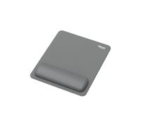 Fellowes Tapis de Souris Repose-Poignet Breyta - Gris, Coussin en Silicone avec Technologie Hex Cushion, Soutien Ergonomique et Base antidérapante. Parfait pour Bureau, Maison ou Gaming