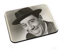 Tapis de souris Fernandel vintage acteur francais affiche noir & blanc Noir G