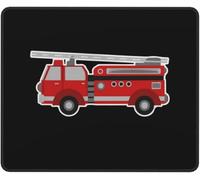 Tapis De Souris Fire Truck Mousepad Résistant Aux Eclaboussures Mouse Pad Antidérapante sous-Main pour Travail Gaming Jeu XL