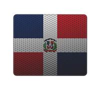 Tapis De Souris Flag of The Dominican Republic Mouse Pad Anti-Dérapant sous-Main Comfortable Mousepad pour Table Voyage Travail 25X30CM