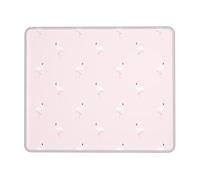 Tapis De Souris Flamingos Mouse Pad Anti-Dérapant sous-Main Doux Tapis De Bureau pour Voyage Table Claviers 25X30CM