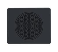 Tapis De Souris Fleur De Vie Géométrie Sacrée Tapis Souris Glissement Facile sous-Main Durable Mouse Pad pour Gaming Travail Jeu M