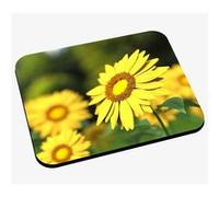 Tapis de souris Fleur jaunes auréoles de pistils champêtre nature G
