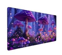 Tapis de Souris forêt Tapis de Souris XXL 600x300x3mm, Tapis Souris Fleur, ImperméAble, Non-Slip Grand sous Main Bureau, AméLiore La Vitesse Et La PréCision, pour Gamer, Personnel de Bureau XZ-311