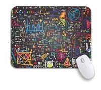 Tapis De Souris Formules Et Phénomènes Physiques Conseil Scientifique Mathématiques Physique Éducation Tapis De Souris D'Ordinateur Glissement Facile Tapis Souris, pour Jeux, 25 x 30cm
