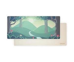 Tapis de souris FR-TEC Tanooki Yuki - 900x400x3mm - Réversible - Imperméable - Bords cousus