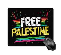 Tapis De Souris Free Palestine Mouse Pad Portable Tapis Souris Glissement Facile sous-Main pour Travail Ordinateur Portable Jeu M