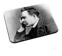 Tapis de souris Friedrich nietzsche philosophe celebrite portrait vintage G