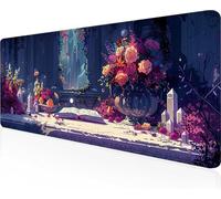 Tapis de Souris Fruit, Rouge Tapis Souris XXL 1000x400x3mm Mouse Pad Gaming Accessoire, Lavable, Caoutchouc Antidérapante, Haute Précision et Vitesse, Surface Antidérapante, pour Gamer PjY11446 H-P