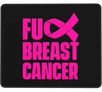 Tapis De Souris Fuck Breast Cancers Mousepad Résistant Aux Eclaboussures Mouse Pad Imperméable Tapis Souris pour Travail Ordinateur Portable Jeu L