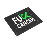 Tapis De Souris Fuck Lymphoma Cancers Front Mouse Pad Antidérapante Accessoires De Jeu Portable sous-Main pour Ordinateur Ordinateur Portable Travail M