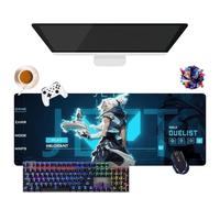 Tapis de Souris Game Valorant Jett Omen Phoenix Viper | Tapis de Souris Gamer XL | Usage Bureau, Étude & Maison | Base Antidérapante + Surface Douce (5, 31.5" × 11.8" × 0.12")