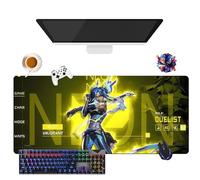 Tapis de Souris Game Valorant Jett Omen Phoenix Viper | Tapis de Souris Gamer XL | Usage Bureau, Étude & Maison | Base Antidérapante + Surface Douce (4, 35.4" × 15.7" × 0.12")