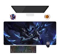 Tapis de Souris Game Valorant Jett Omen Phoenix Viper | Tapis Gamer XXL (90 x 40 cm) | Base Antidérapante + Surface Douce | Parfait pour Bureau et Gaming (10)