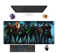 Tapis de Souris Game Valorant Jett Omen Phoenix Viper | Tapis Gamer XXL (90 x 40 cm) | Base Antidérapante + Surface Douce | Parfait pour Bureau et Gaming (3)