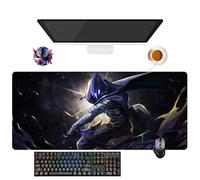 Tapis de Souris Game Valorant Jett Omen Phoenix Viper | Tapis Gamer XXL (90 x 40 cm) | Base Antidérapante + Surface Douce | Parfait pour Bureau et Gaming (12)