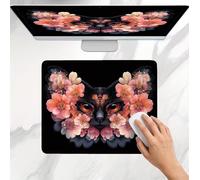 Tapis de Souris Gamer 220x180x3mm, Tapis de Souris Petit Rose Hibou Modèle, Base en Caoutchouc Antidérapante, Une Glisse Ultra-Douce Un Suivi Optimal, Imperméable Mouse Pad pour Bureau, Jeu j0j-48