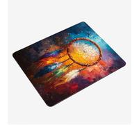 Tapis de Souris Gamer 260x210x3mm, Tapis Souris Coloré sous Main Bureau Attrape Rêves Mouse Pad, avec Base en Caoutchouc, avec Bord Cousu Mousepad, Portable Gaming Accessoire Bureau Cadeaux S0-1011