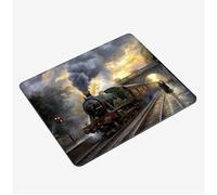 Tapis de Souris Gamer 260x210x3mm, Tapis Souris Gris sous Main Bureau Former Mouse Pad Imperméable, avec Base en Caoutchouc, avec Bord Cousu Mousepad, Portable Gaming Accessoire Bureau Cadeaux S0-303