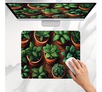 Tapis de Souris Gamer 300x250x3mm, Tapis de Souris Petit Vert Usine Modèle, Base en Caoutchouc Antidérapante, Une Glisse Ultra-Douce Un Suivi Optimal, Imperméable Mouse Pad pour Bureau, Jeu j0j-177