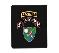 Tapis De Souris Gamer, 3E Bataillon De L'Armée Tapis De Souris Portable Souris De Bureau Résistant À Usure Tapis Souris pour Bureau Souris 25X30Cm