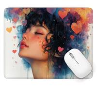 Tapis de Souris Gamer 600 x 400 mm, sous Main Bureau Afrique, A-4147 | Mouse Pad avec Bords Cousus, Base en Caoutchouc Antidérapant Tapis Souris Femme, pour Maison Bureau Decor Cadeaux A-4147