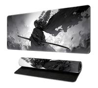 Tapis de Souris Gamer Antidérapant Style Japonais Format Extra Large Surface Lisse Imperméable Accessoire pour Souris Clavier Ordinateur