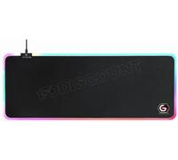 Tapis de souris Gamer Gembird RGB - Taille L (Noir)