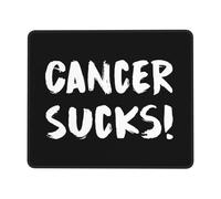 Tapis De Souris Gamer, Le Cancer, C'est Nul Tapis De Souris Résistant À Usure Tapis De Gaming Confort Mousepad pour Souris Pc 25X30Cm