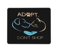 Tapis De Souris Gamer, N'Achetez Pas De Sauvetage d'animaux Tapis De Souris Gaming Portable Tapis De Souris De Jeu Résistant À Usure Mouse Pad pour Joueurs Professionnels Pc 25X30Cm