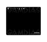 GAMDIAS – Tapis de souris gamer Nyx Control – Imperméable, patins antidérapants – M Noir