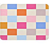 Tapis de Souris Gaming 200x300x3mm, Géométrie Petit Tapis de Souris Gamer, Amélioration la Précision, Accessoire Bureau, Base en Caoutchouc Antidérapante, Accessoire Gaming pour Clavier coloré qw-215