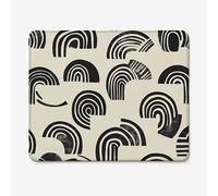 Tapis de Souris Gaming 240x200mm, Tapis de Souris PC Imperméable Design Géométrie/Nationalité, Glisse Fluide, Base Antidérapante, Accessoire Bureau, Travail, Jeu Mouse Pad, Cadeau W-O101