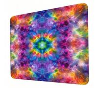 Tapis de Souris Gaming 300 x 250 x 3mm, Tapis de Souris Bohême, Optimisé pour Les capteurs, Friction modérée, Bords Cousus et Base en Caoutchouc Antidérapante, Accessoires Jeu Mac et PC, couleur J0-65