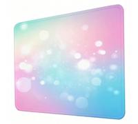 Tapis de Souris Gaming 300 x 250 x 3mm, Tapis de Souris Violet, Optimisé pour Les capteurs, Friction modérée, Bords Cousus et Base en Caoutchouc Antidérapante, Accessoires Jeu Mac et PC, rêve J0-996