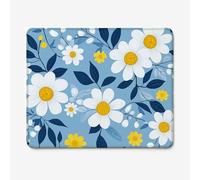 Tapis de Souris Gaming 300x250mm, Tapis de Souris PC Imperméable Design Fleur/Usine, Glisse Fluide, Base Antidérapante, Accessoire Bureau, Travail, Jeu Mouse Pad, Cadeau W-O4495