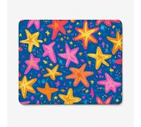 Tapis de Souris Gaming 320x260mm, Tapis de Souris PC Imperméable Design Dessin Animé/Étoile, Glisse Fluide, Base Antidérapante, Accessoire Bureau, Travail, Jeu Mouse Pad, Cadeau W-O688