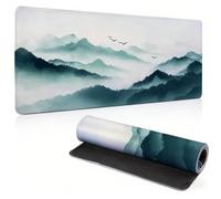 Tapis de Souris Gaming 600 x 400 mm, Simple Sous Main Bureau, 0c0-474 | Optimisé Capteur, Haute Précision et Vitesse avec Bords Cousus, Base en Caoutchouc Antidérapante pour Bureau, Études, Gaming