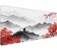 Tapis De Souris Gaming 600x300x3mm Tapis Souris XXL Paysage 0-G15FA | Mouse Pad Grand MousePad, Améliore la Précision et Rapidité, Imperméable Antidérapante Mousepad pour Accessoires Gaming