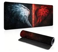 Tapis de Souris Gaming 900 x 450 mm - Noir Aile sous Main Bureau, 0c0-299