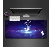 Tapis de Souris Gaming 900x400x2mm,XXL Gamer Mouse Pad,Surface spéciale améliore la Vitesse et la précision,Base en Caoutchouc Antidérapant Surface Mouse Pad - Fantasy Dance Girl