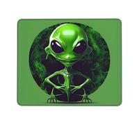 Tapis de Souris Gaming Alien Vert Mousepad pour PC 10x12in