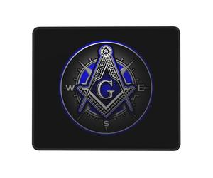 Tapis de Souris Gaming Art maçonnique symbolisant la Foi, l'espérance et | la charité Base de table 10x12in Confort Mouse Pad Portable Tapis de souris pour Gaming Ordinateur Travail